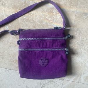 Purple Kipling Crossbody